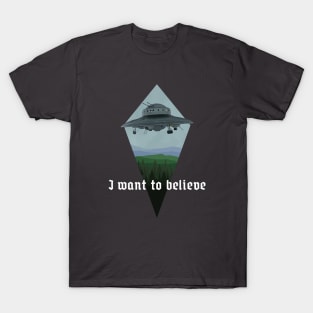 I Want To Believe In Haunebu II T-Shirt